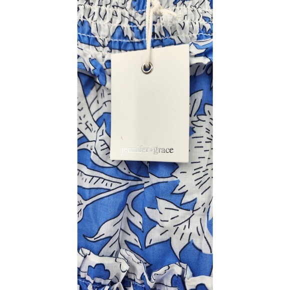 New NWT Jennifer & Grace Smocked Waist Tiered Skirt Large Style Style ct2364m - Picture 4 of 9